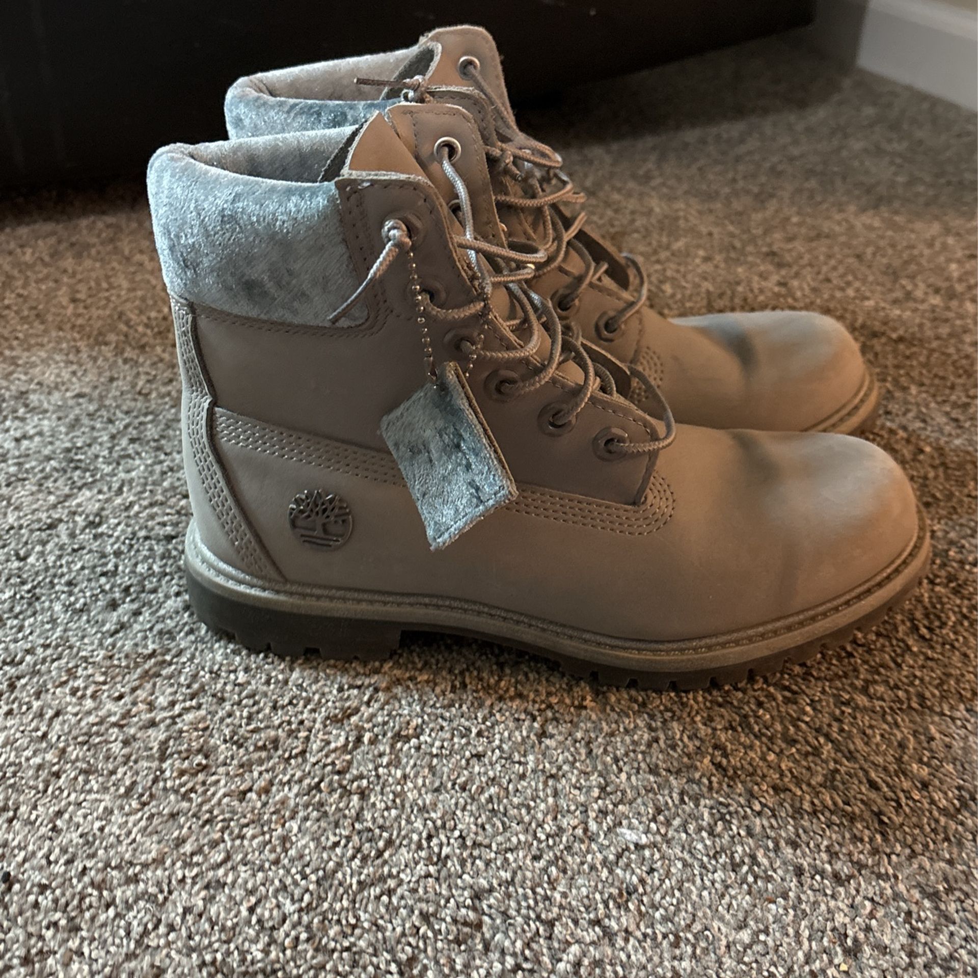 Gray Timberland Boots Women