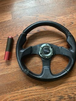 Nrg steering wheel & E break