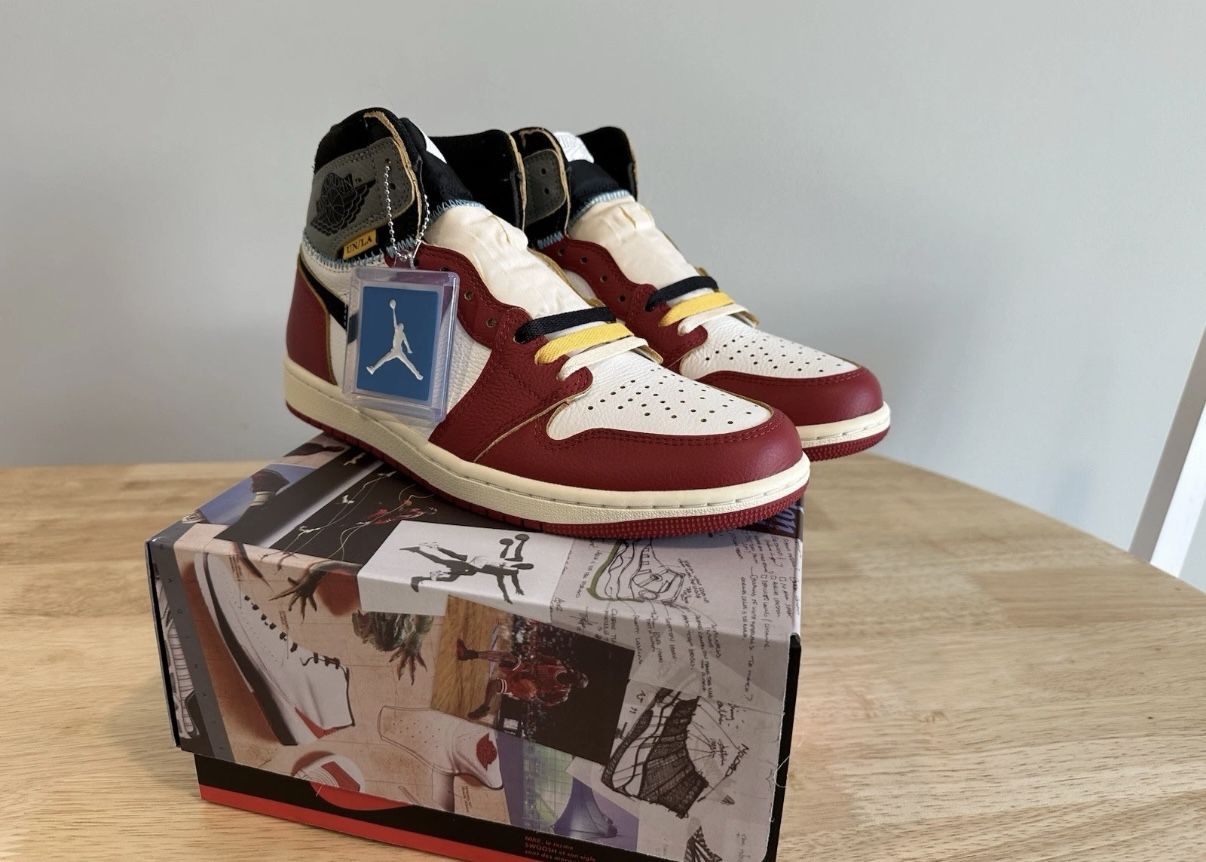 Union La x Air Jordan 1 Retro OG SP High Chicago Shadow Sz 8.5M New DS Deadstock