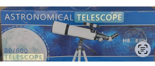 HEXEUM 80/600 Astronomical Telescope - New in Box
