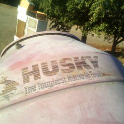Husky cement mixer