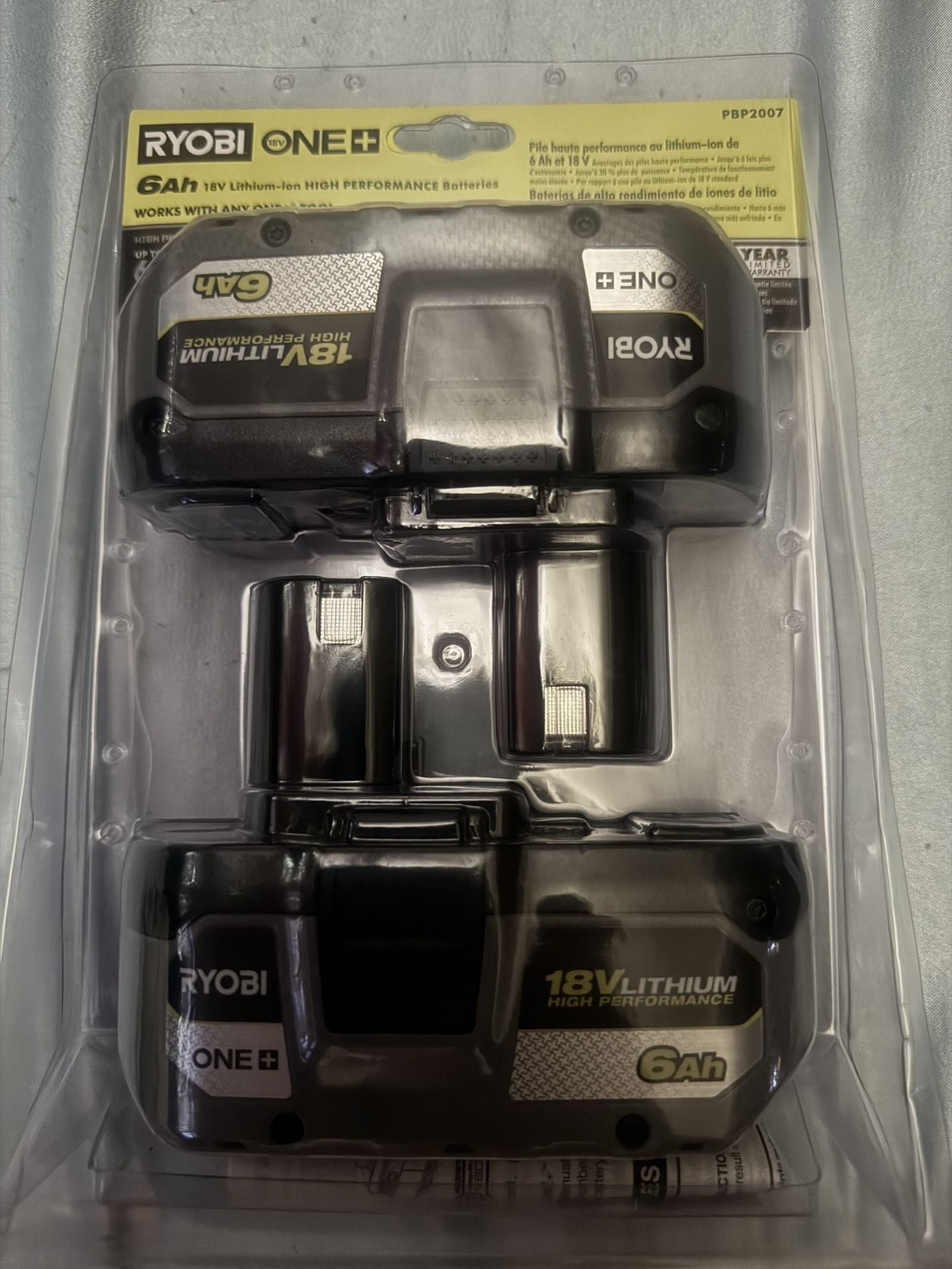 RYOBI BATTERIES