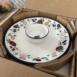 Princess House Chips And Dip Set