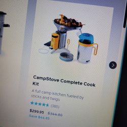 BioLite CampStove Complete Cook Kit