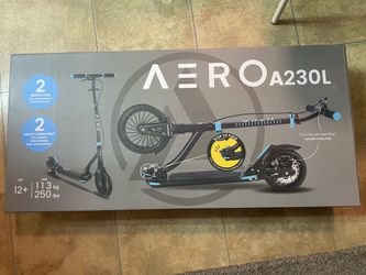 Brand new aero a230l kick scooter
