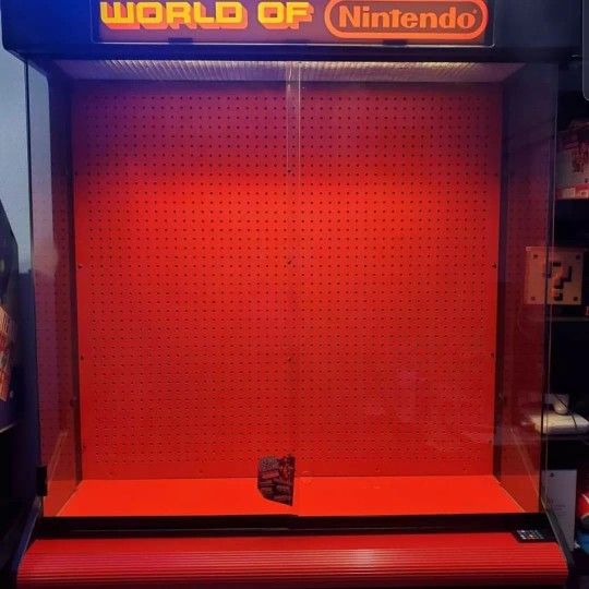 Nintendo Display Cabinet 
