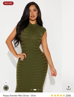 Green Fashion Nova Dress