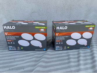 Recessed lights 2 pack for $70