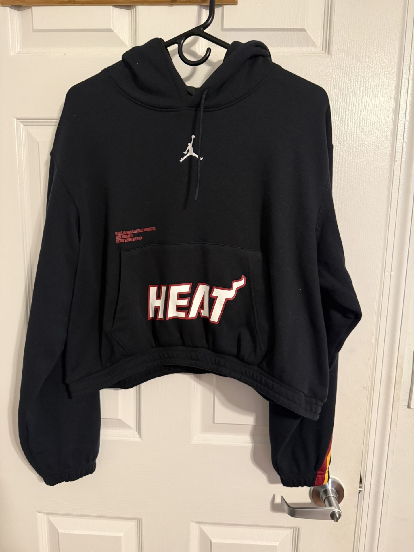Miami Heat Cropped Sweatshirt