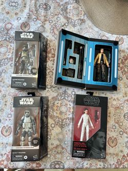 Star Wars Black Series Action Figure Lot of 4