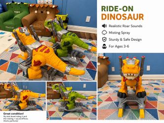 🦖 Ride-On Dinosaur Toy - Great Condition! 🦖