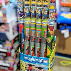 Imaginmat Jumbo Floor Playmat with 2 Character Vehicles