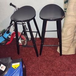 2 Bancos Negros  20.00 Por Los 2