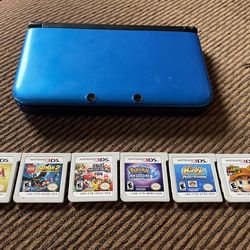 Blue Nintendo 3Ds XL