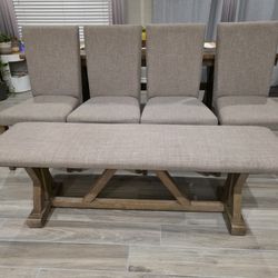 Dining Chairs With Bench