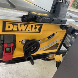 Dewalt 10in table saw