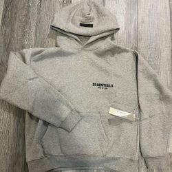 Essentials Dark Oatmeal Hoodie