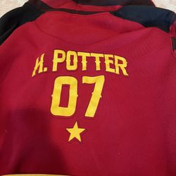 Harry Potter Long Robe With Hood Size Large