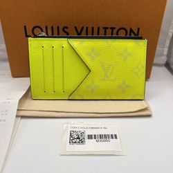 Louis Vuitton Taigarama Coin Card Holder