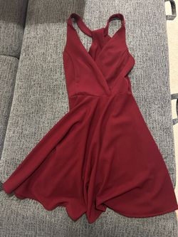 Lulus Dark Red Short Dress