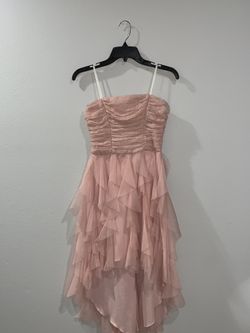 Soft Pink Ruffles Dress