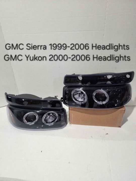 GMC Sierra 99-06 Headlights 