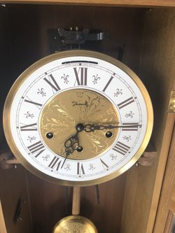 Vintage German 70s wind up clock