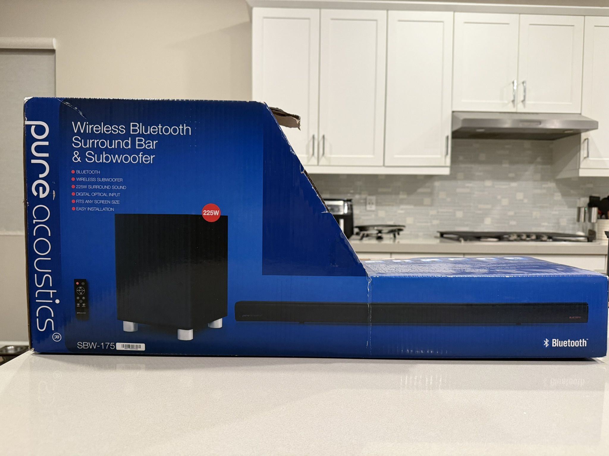 Pure Acoustics Wireless Bluetooth Surround bar And Subwoofer