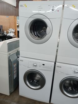 Whirlpool 24" stackable front load washer and dryer set - Free delivery