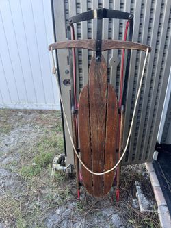 Vintage Flyer Sled