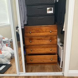 Wooden Dresser 