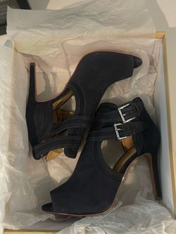 Michael Kors Navy Toe Bootie