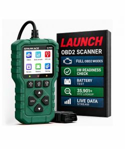 Launch G700 OBD2 Scanner Engine Light Code Reader Diagnostic Tool, I/M Check Freeze Frame, Battery Voltage Monitor