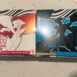 Pokemon White Flare/Black Bolt ETBs