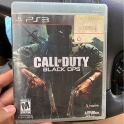 PlayStation 3 Call Of Duty Black Ops 