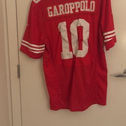 Sf 49ers Jersey (Garoppolo) QB On Field 