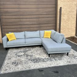 Modern Gray Sectional