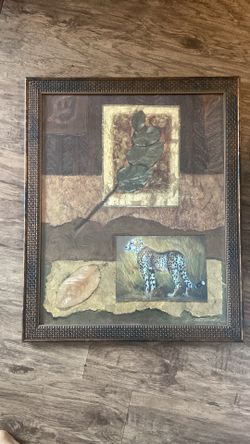 Cheetah Picture With Frame