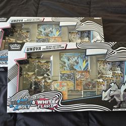 Pokemon Unova Heavy Hitters Premium Collection Black Bolt White Flare