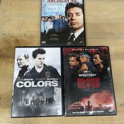 American Me, Blood In Blood Out, Colors, The Outsiders, The Warriors & A Bronx Tale  Movies - All for $25 