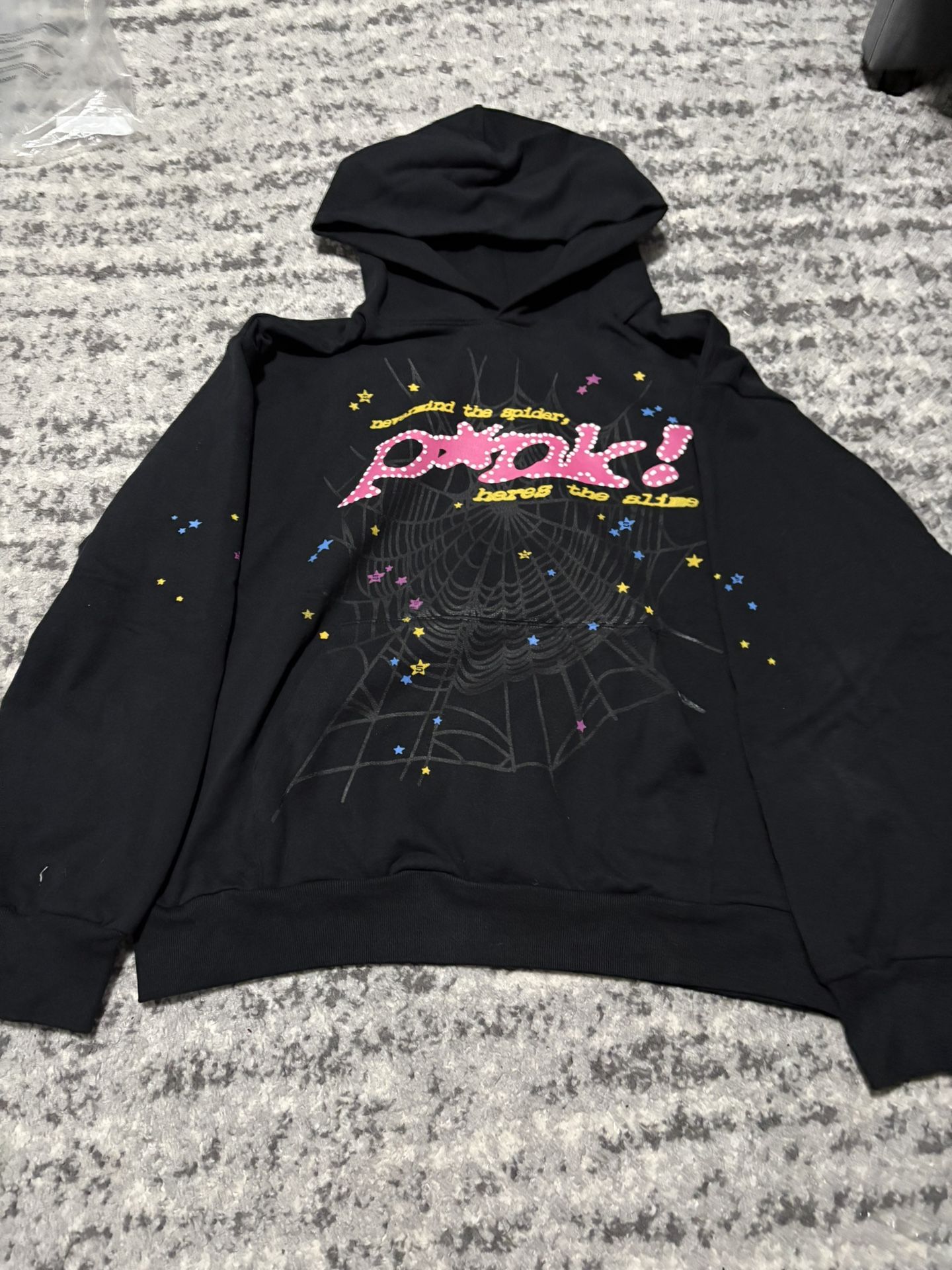 Black Sp5der Hoddie XL