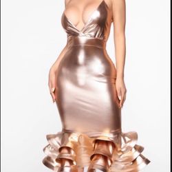 Rose Gold Dress