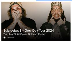 Suicideboys 2 Tickets