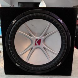 Kicker 15-in CVR Sub In Box