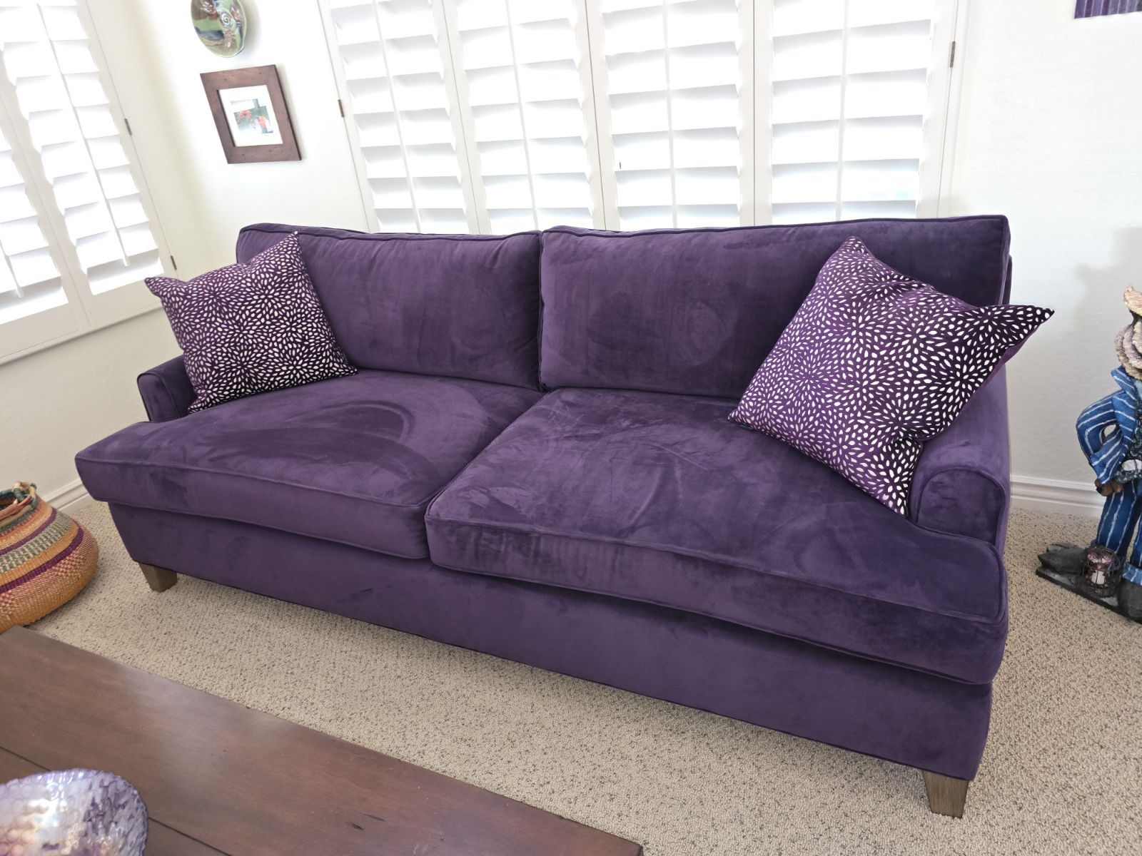 Couch With Pillows