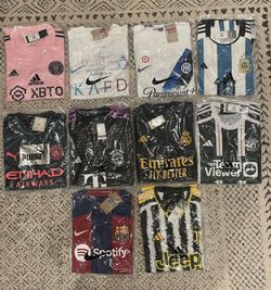 Soccer Jersey Sets. Top And Bottom Set