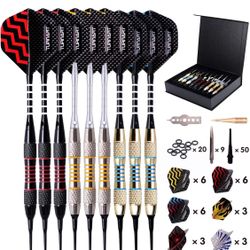 Turnart Darts Plastic Tip - Professional Soft Tip Darts Set for Electronic Dar.