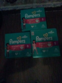 Pampers Size 5 And 6 10$ A Box