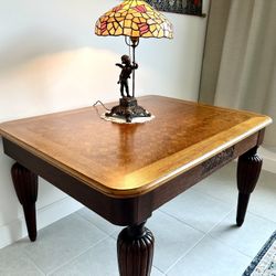 Antique Tiffany Family Lamp, Brass&Durable 