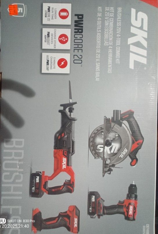 SKIL 4 Tools Set New